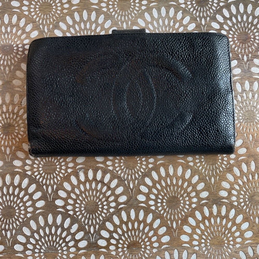 Authentic Chanel Caviar Wallet
